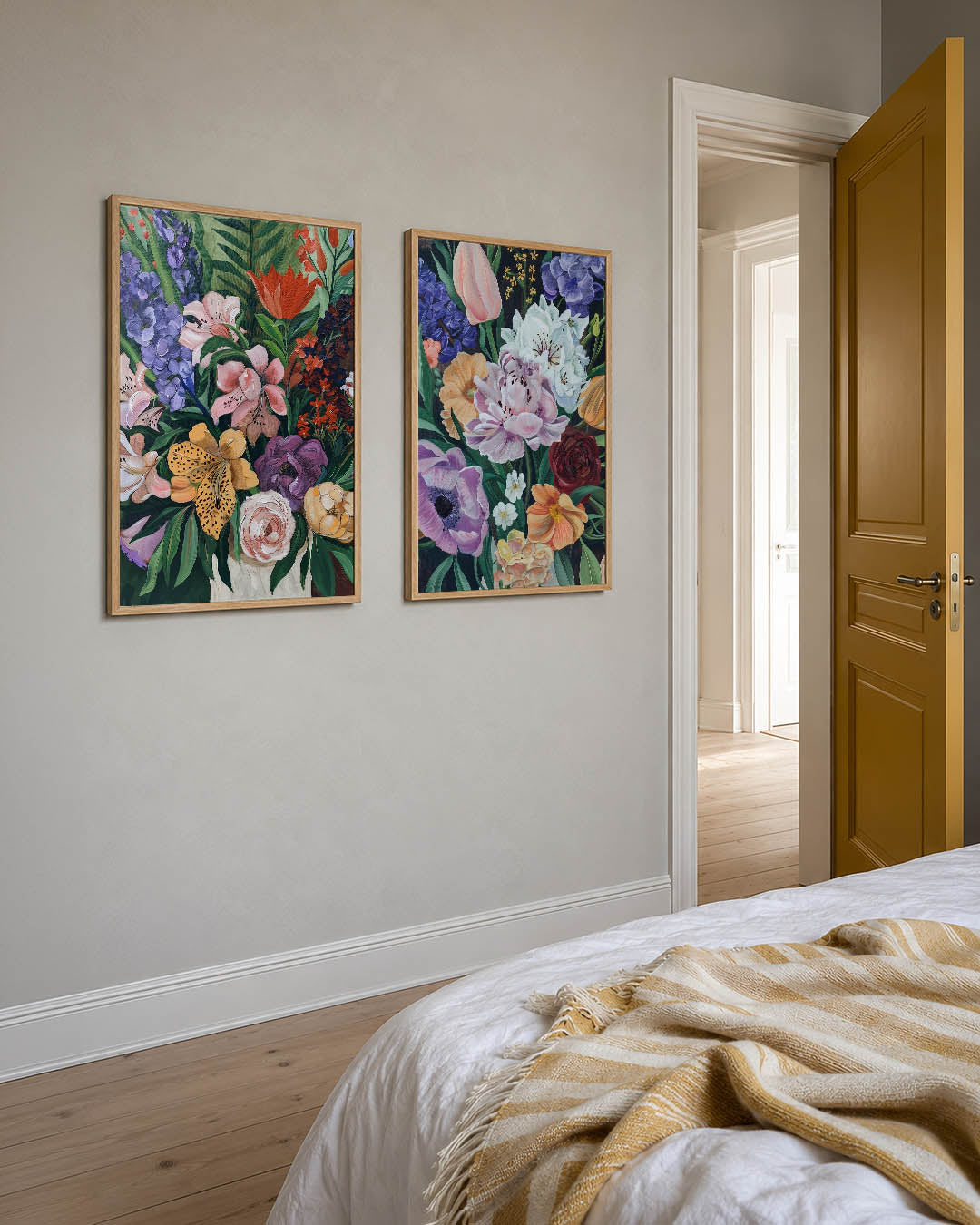 Bloemrijke kleurexplosie Posterset