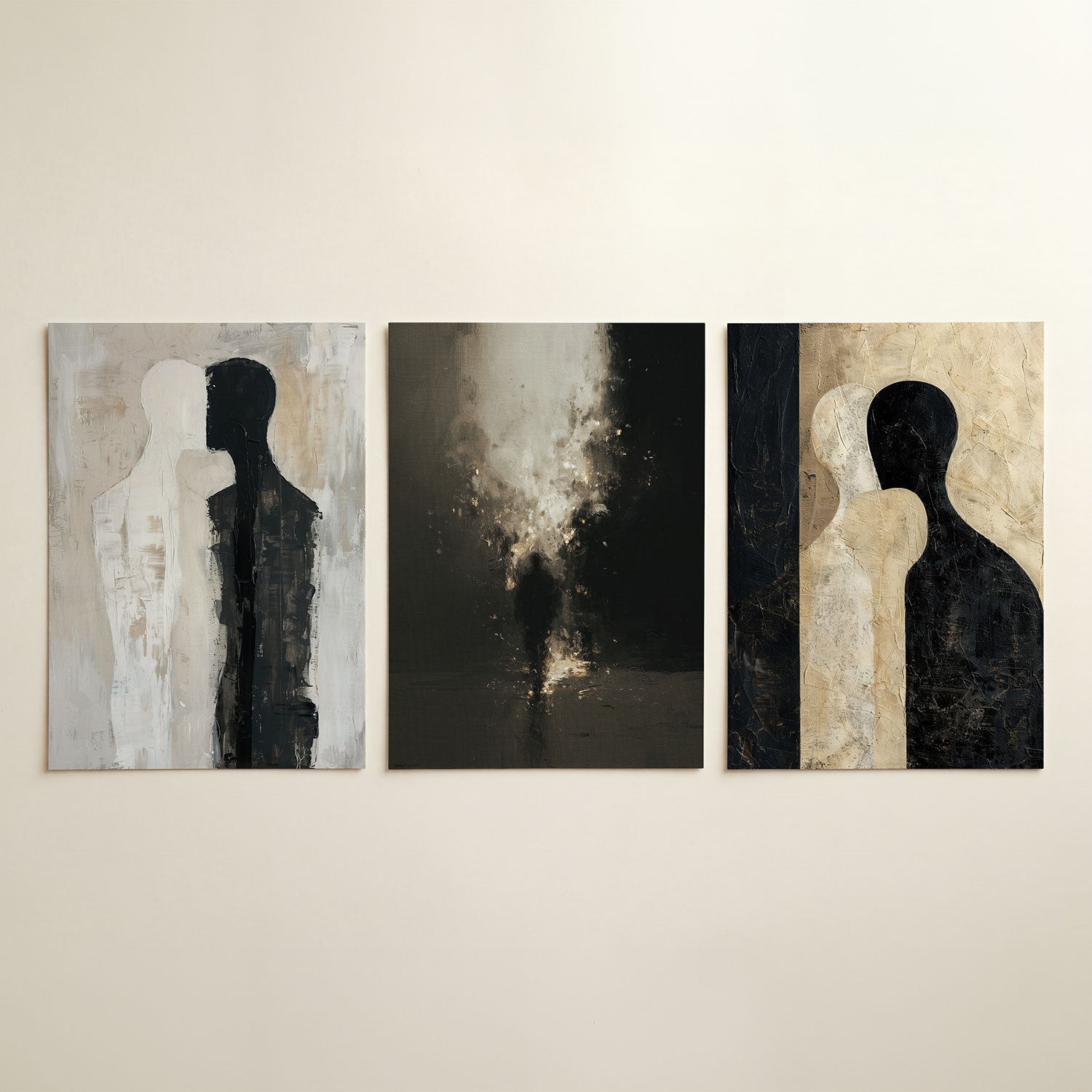 Vorm en contrast Posterset