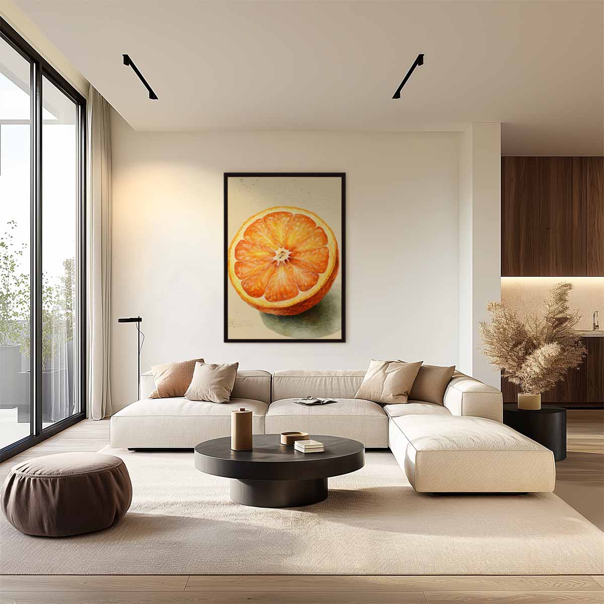 Citrusgenot Poster Kunstwerk-canvas-dibond-plexiglas-wanddecoratie-WallArtistic