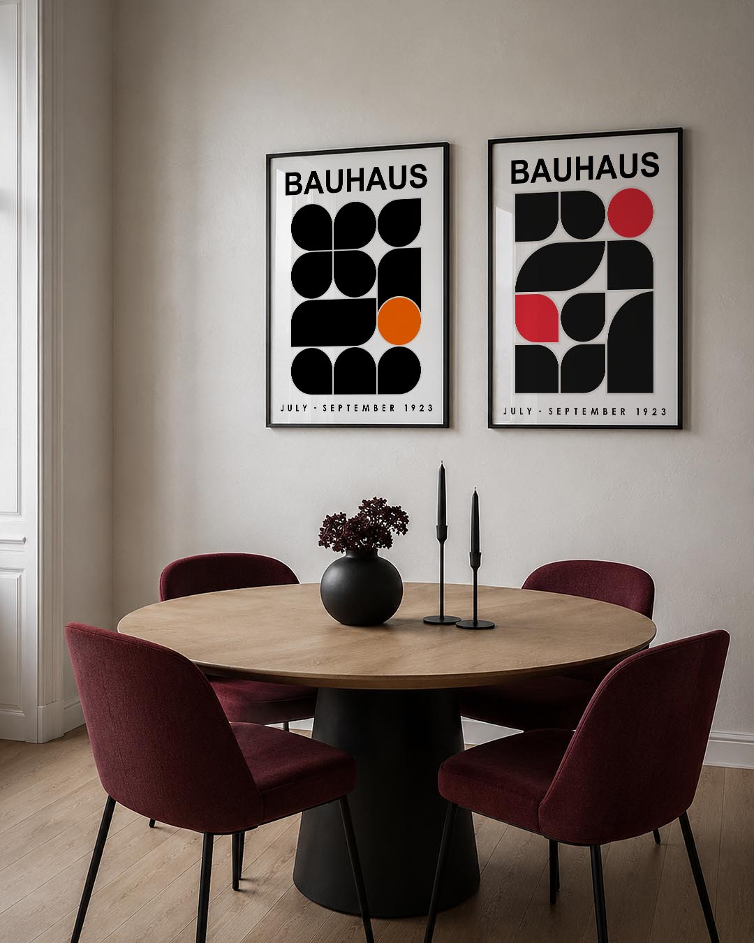 Vormen en kleur Posterset