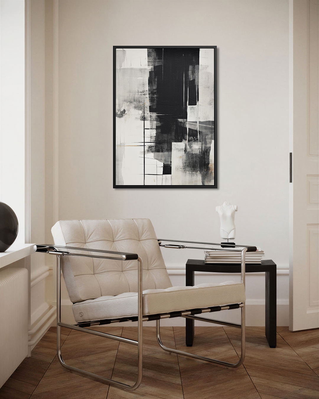 Geometrische compositie Kunstwerk