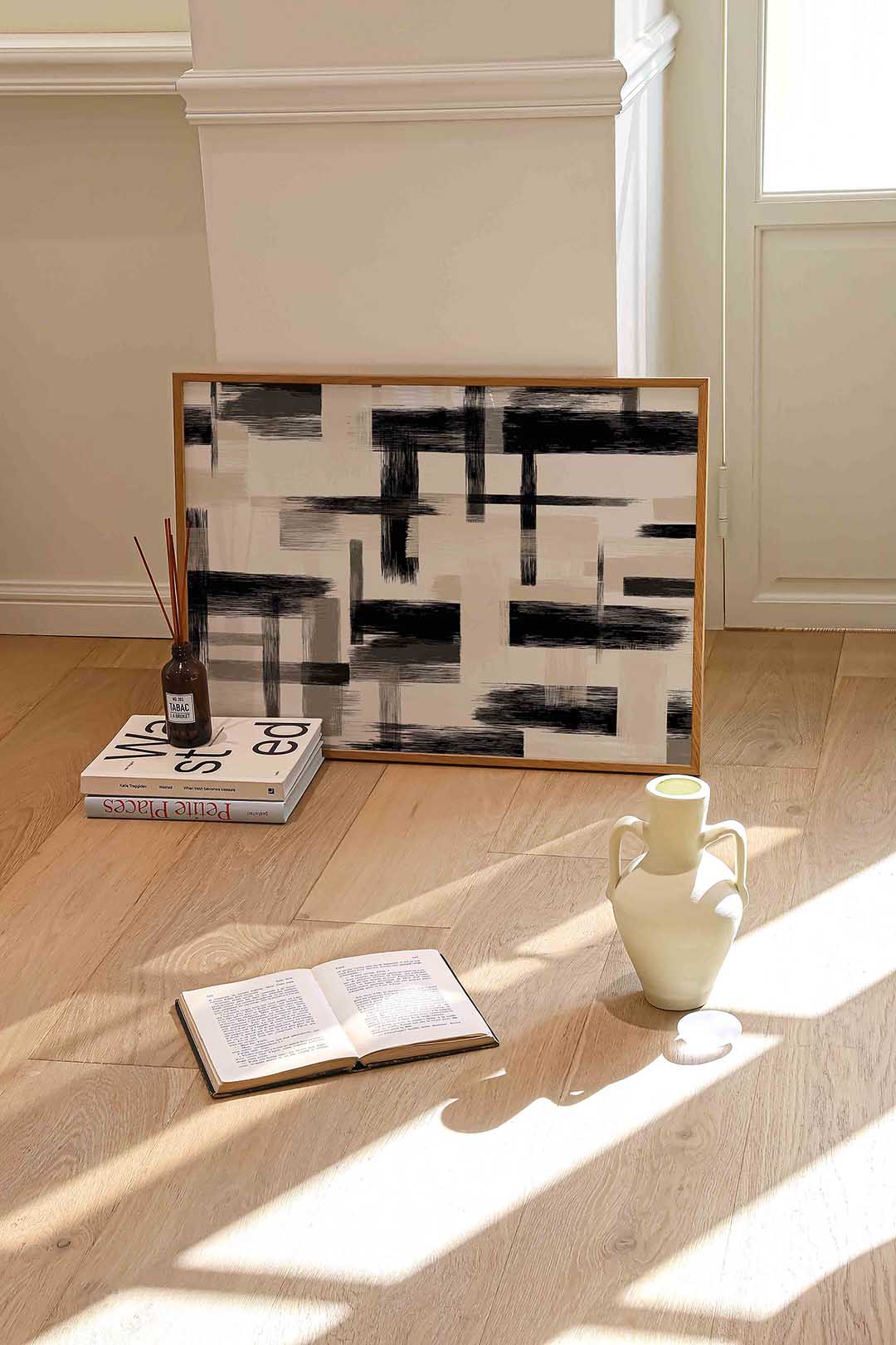 Abstracte lijnen Poster