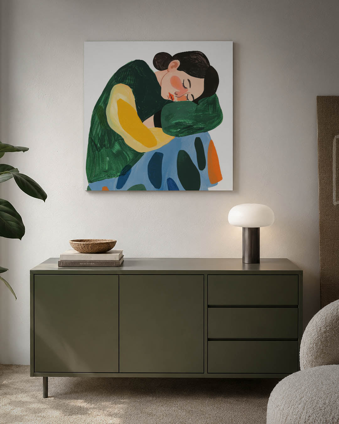 Dromerige vormen Kunstwerk