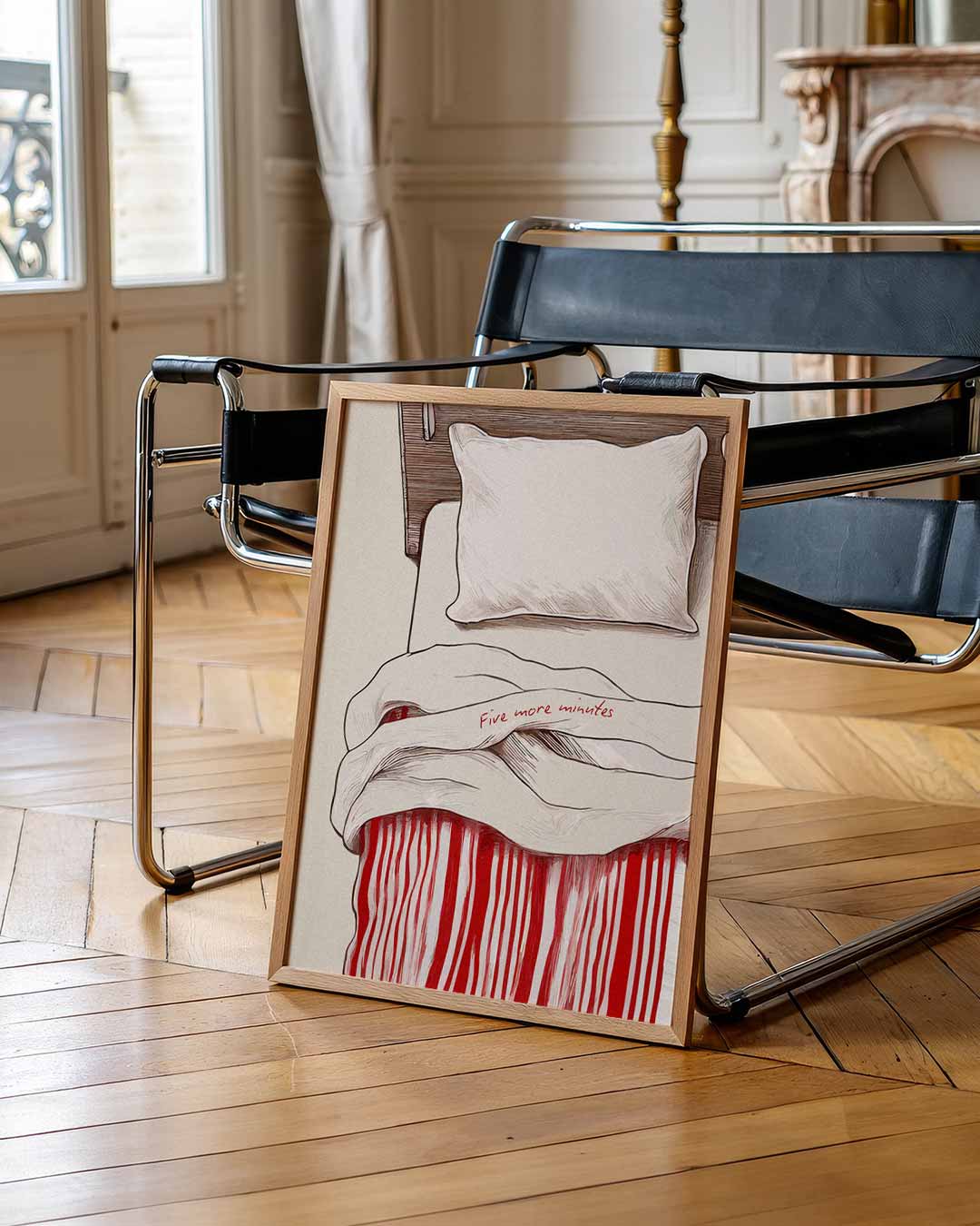 Vijf Minuten Extra Relaxatie Poster-WallArtistic