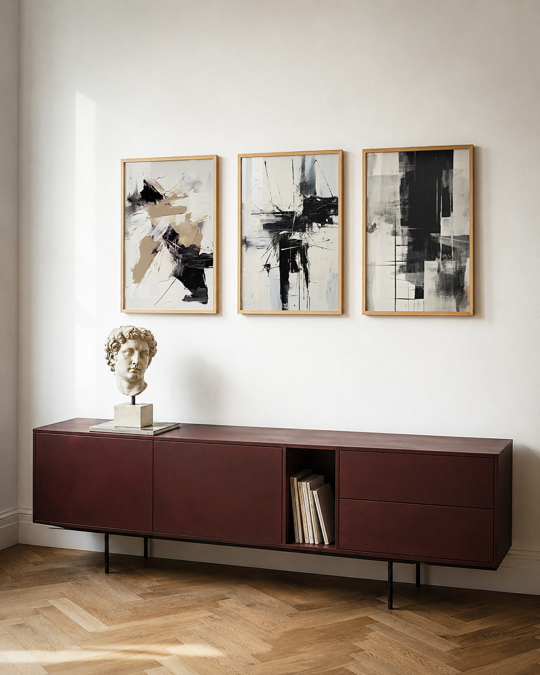 Dynamische kleurvlakken Posterset