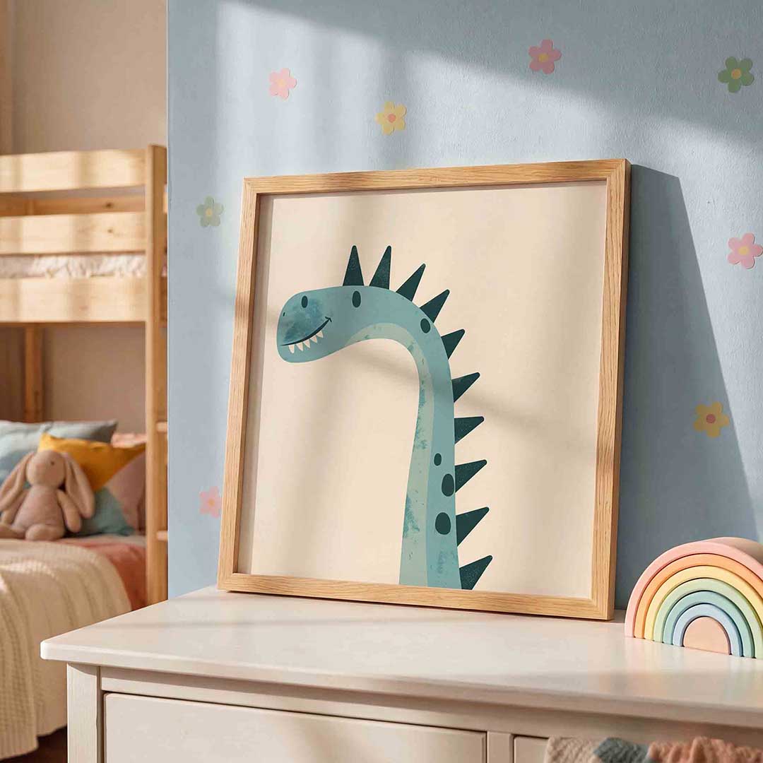 Dinosaurus met stekels Poster