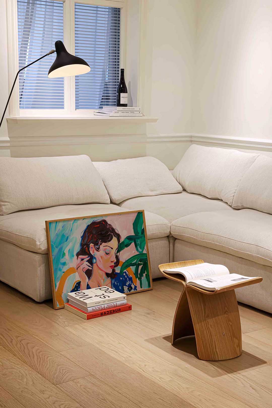 Vrouw met oorbel Poster