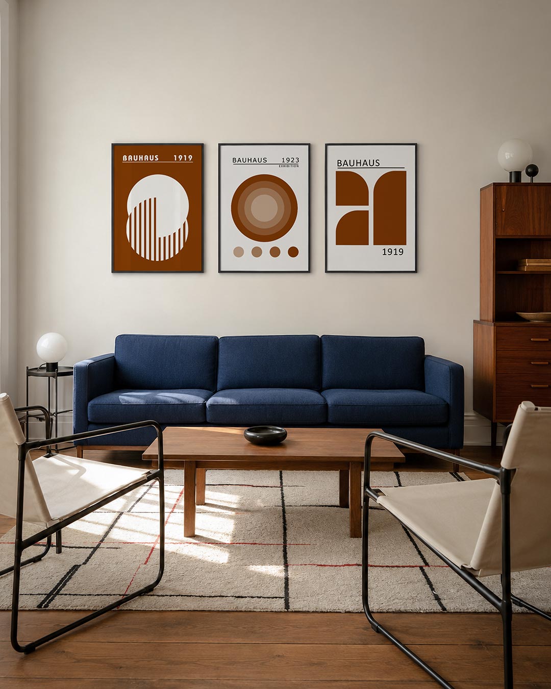 Cirkel en strepen Posterset