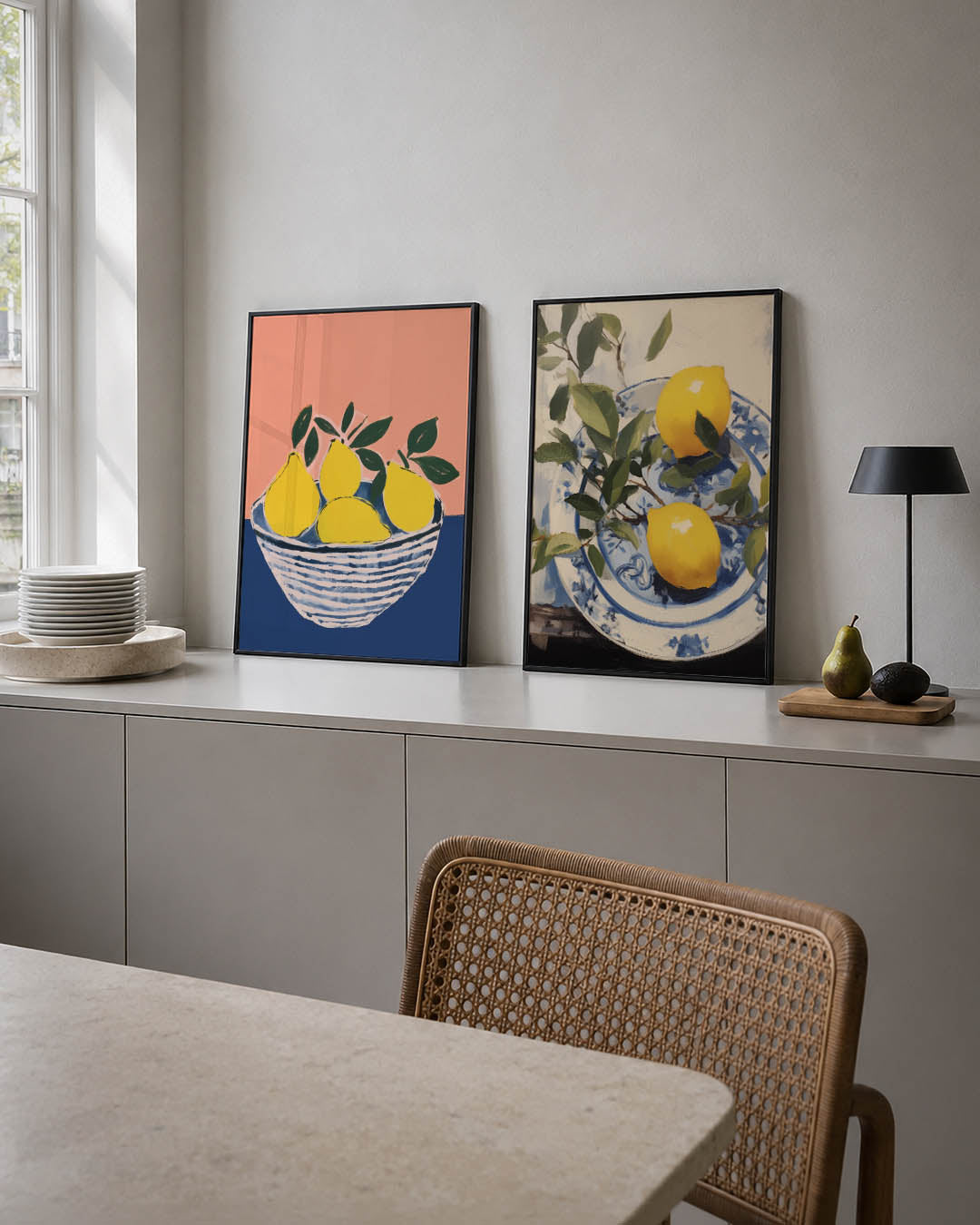 Fruit en kleur Posterset