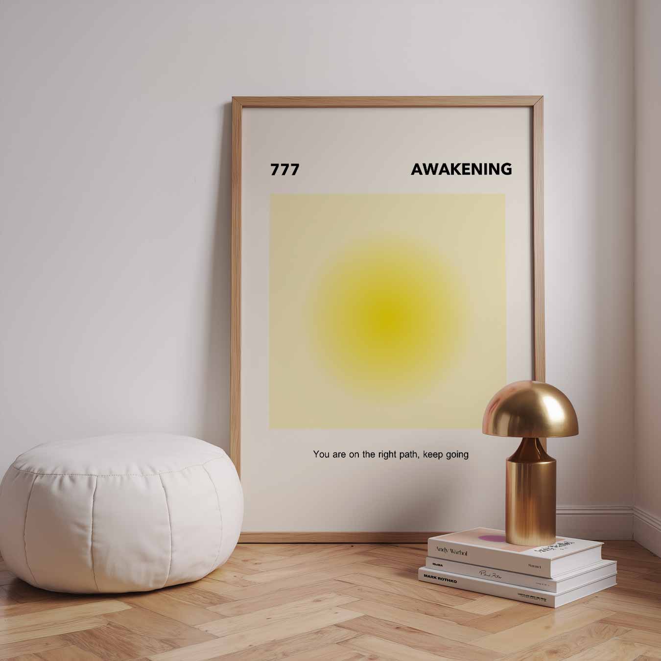 Inspirerende 777 Awakening Poster-WallArtistic