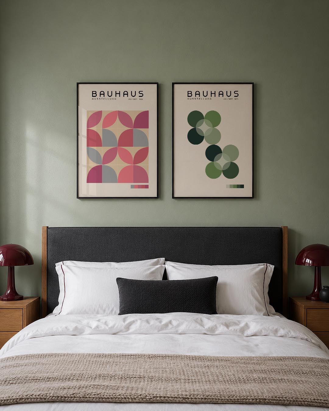 Kleurige vormen Posterset