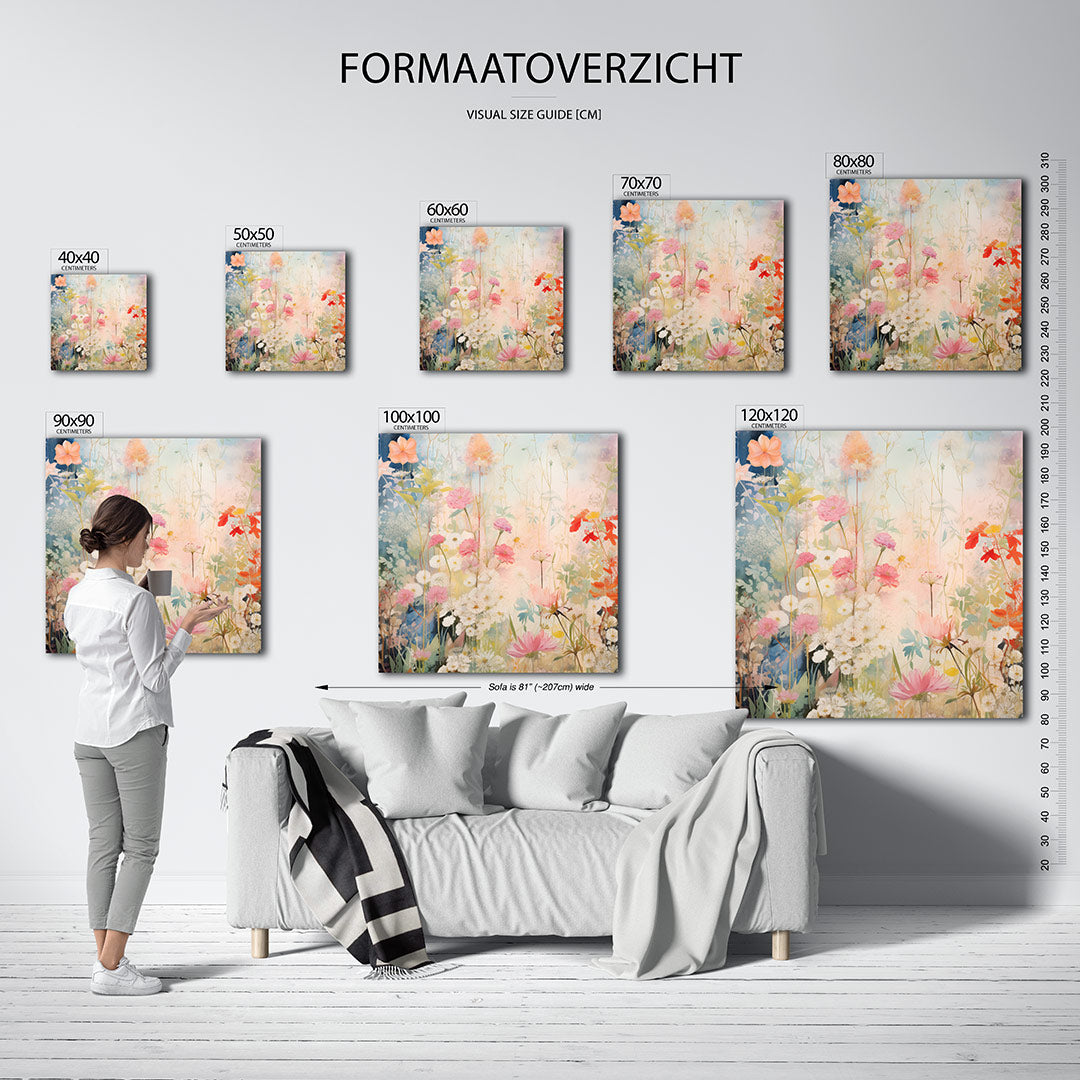 Bloemenpracht Kunstwerk