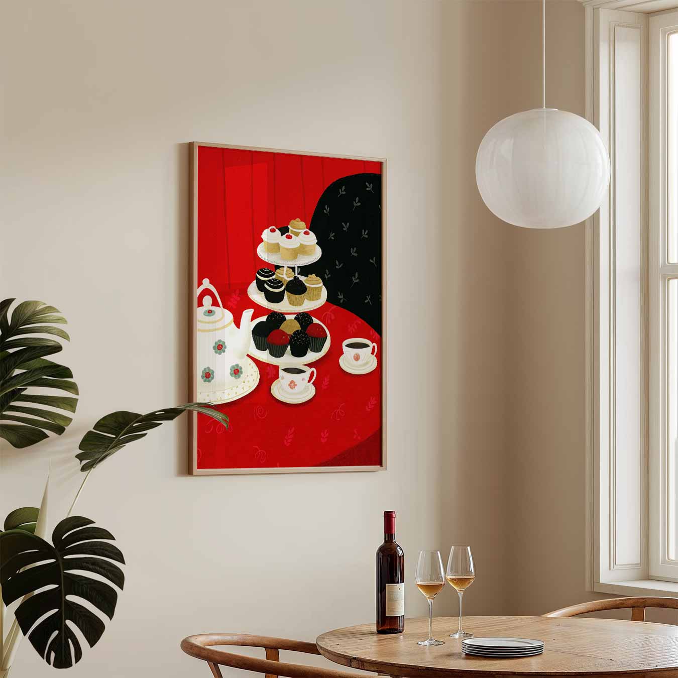 High Tea Verwennerij Poster-WallArtistic