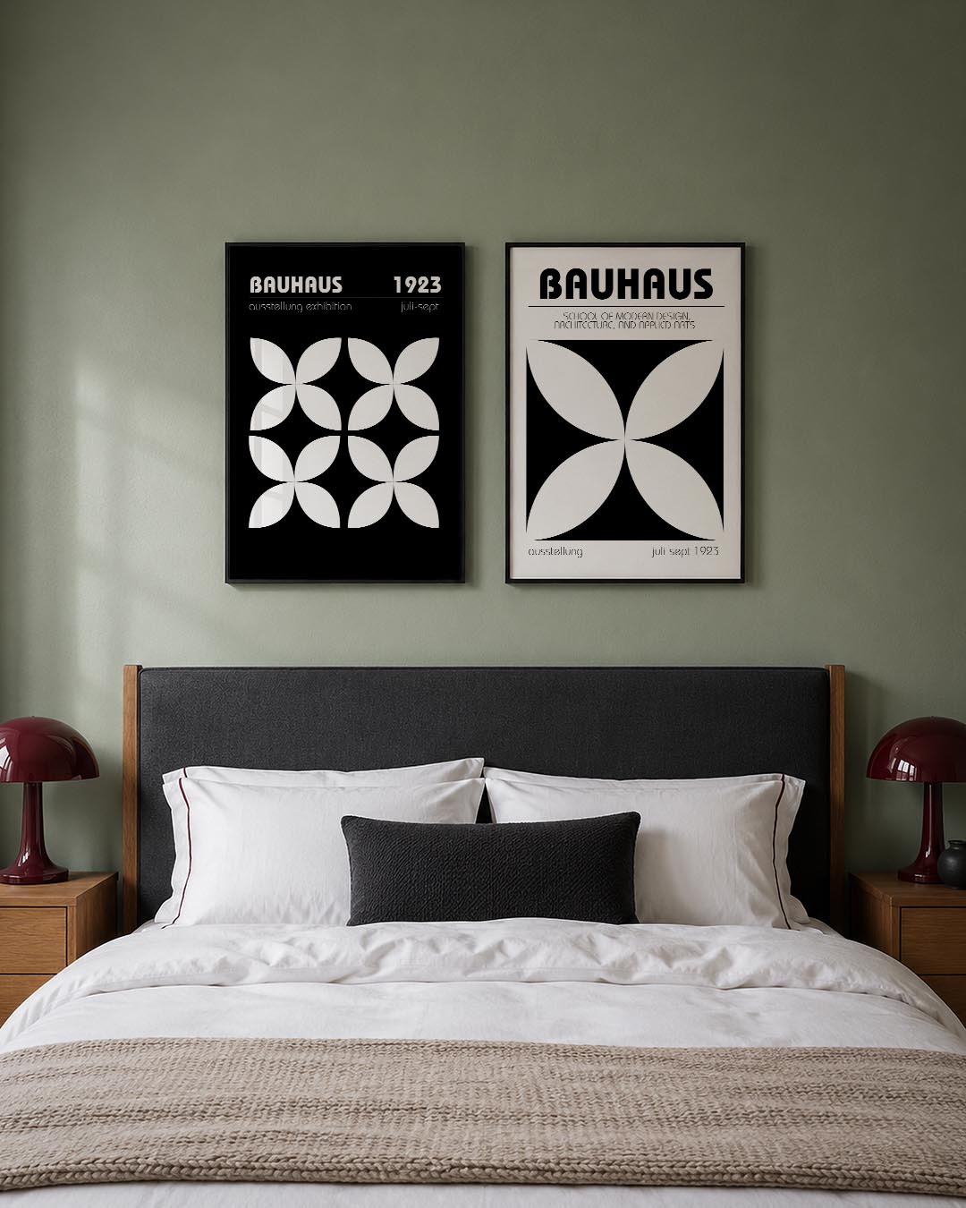Vormenspel contrast Posterset