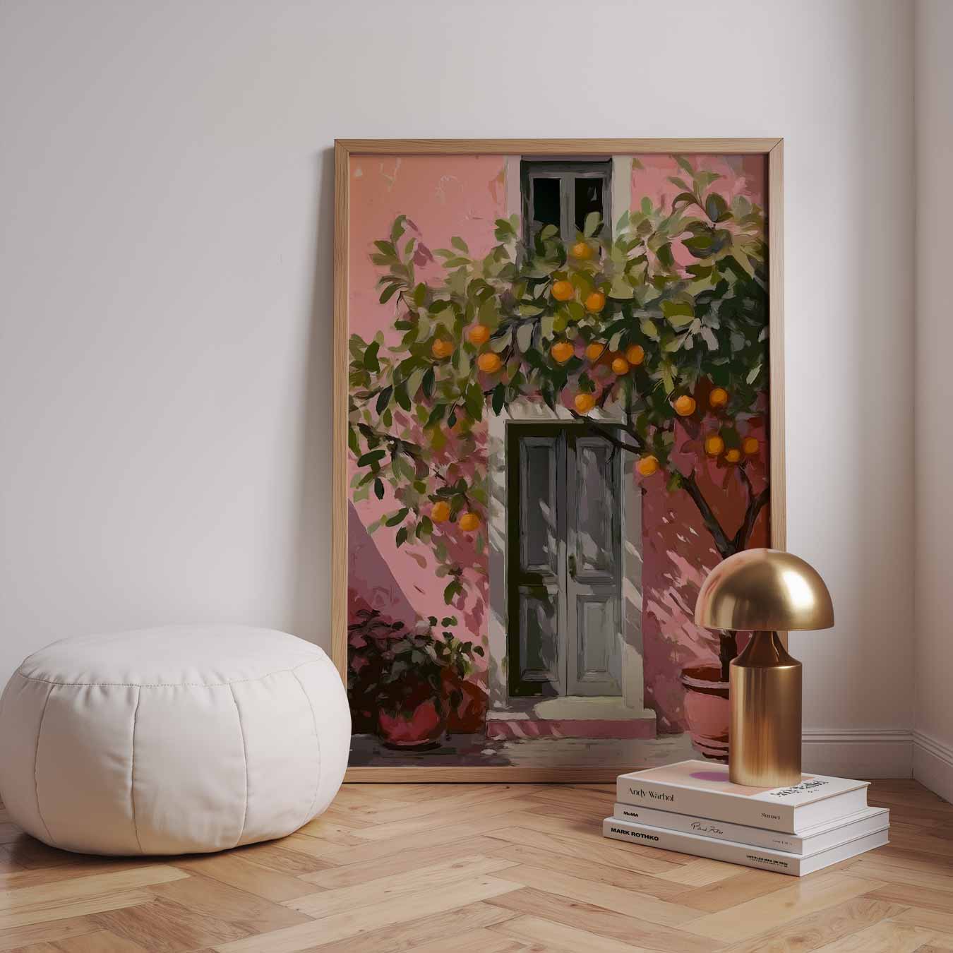 Droomachtige Groene Oase Poster-WallArtistic