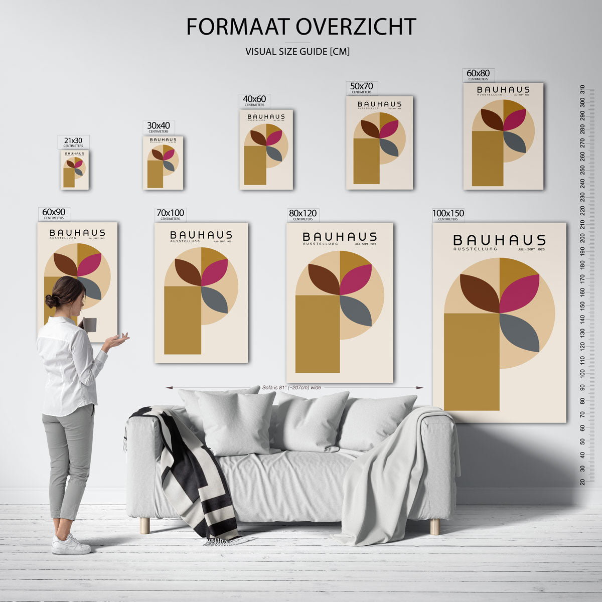 Vorm en balans Poster