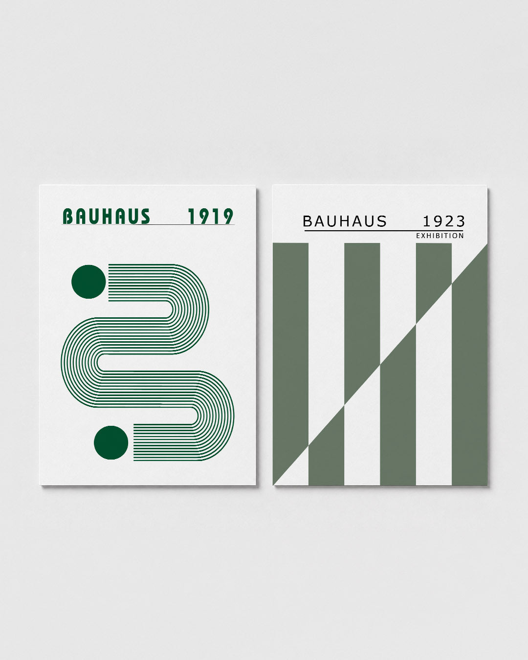 Lijnen en cirkelspel Posterset
