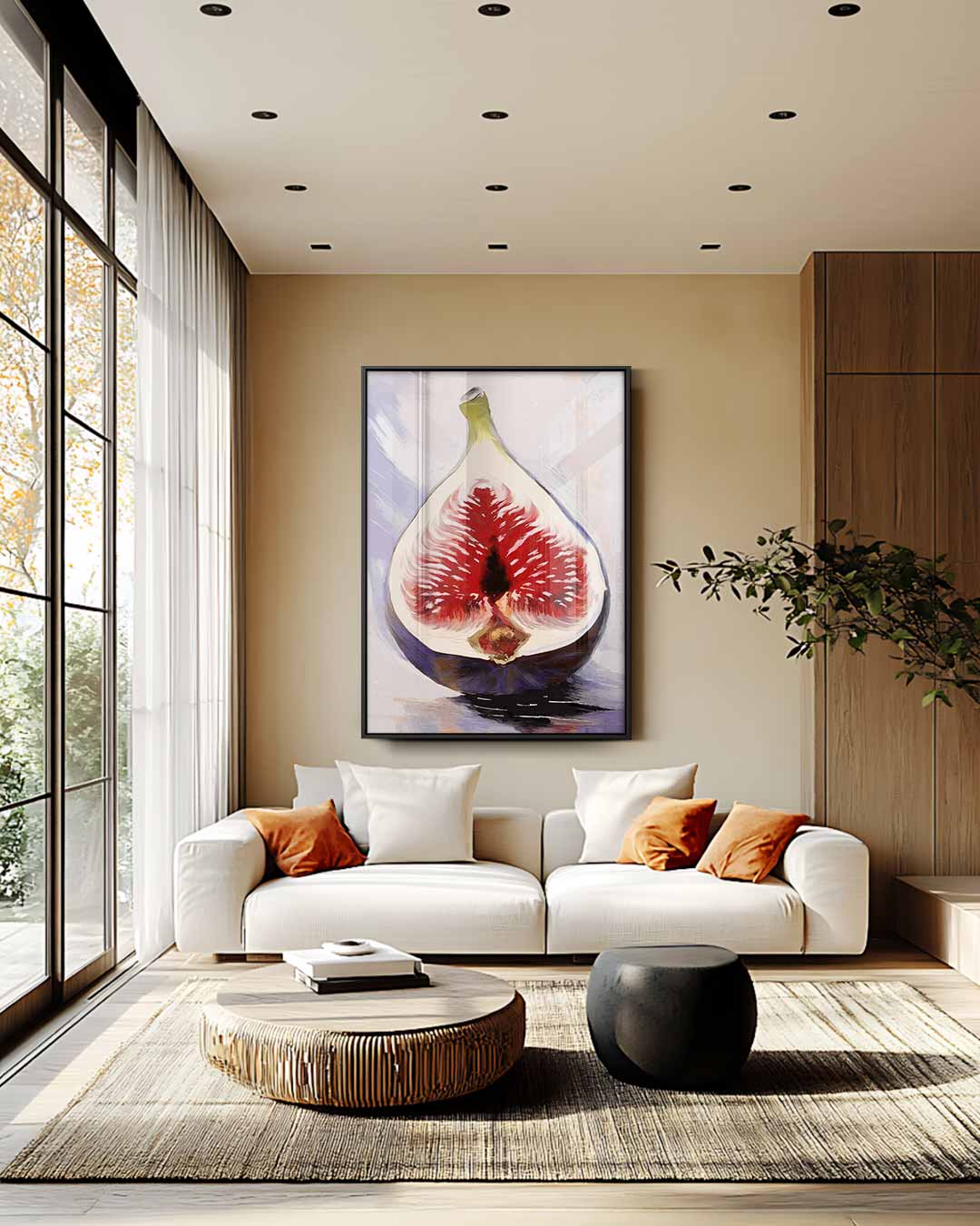 Vijgenfantasie Kunstwerk-canvas-dibond-plexiglas-wanddecoratie-WallArtistic