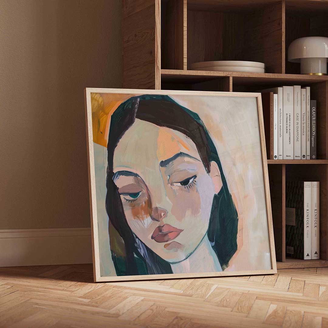 Vrouwelijk portret Poster