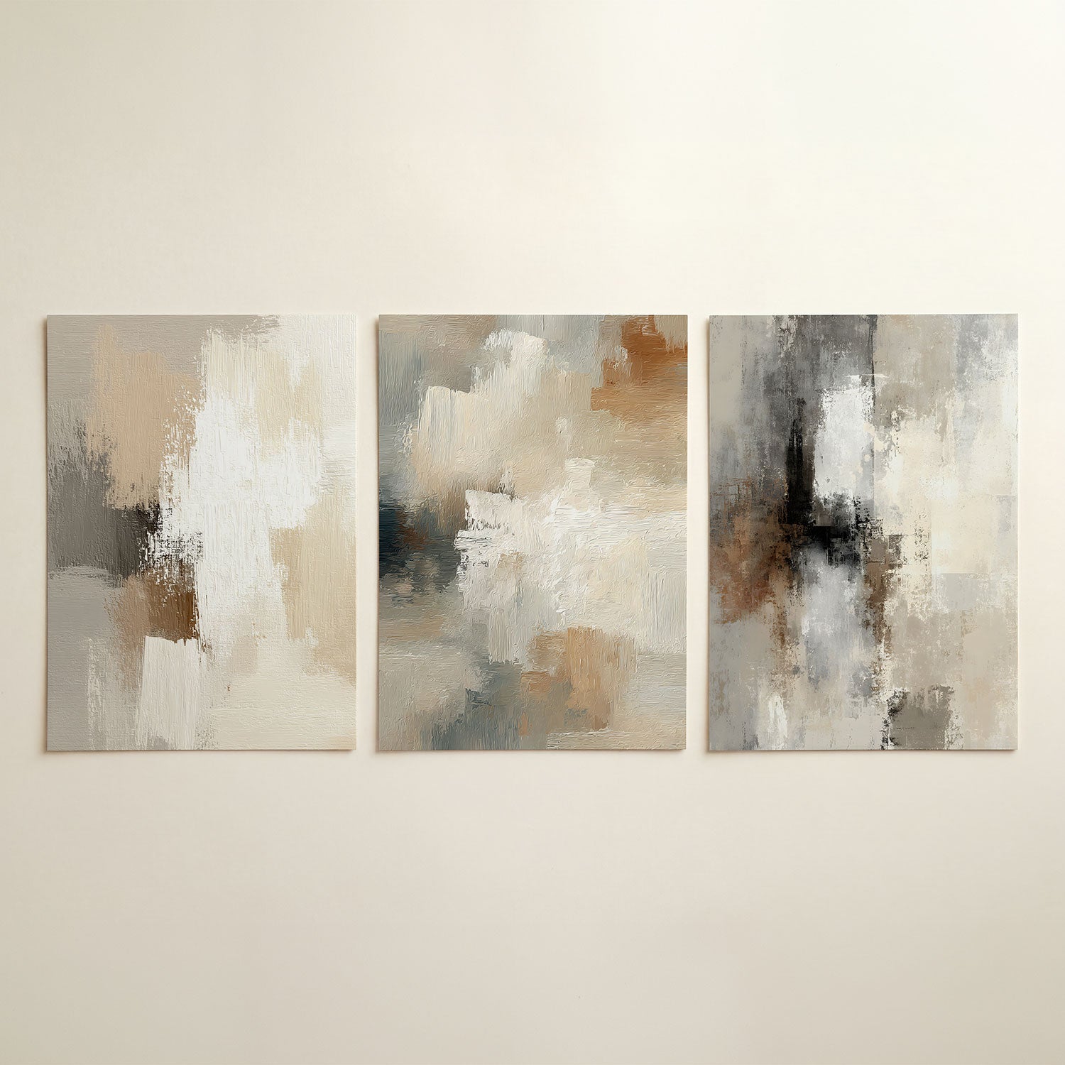 Zachte kleurvlakken Posterset