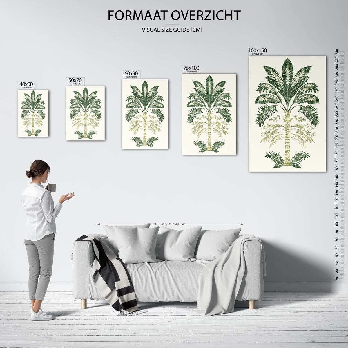 Botanische illustratie Kunstwerk