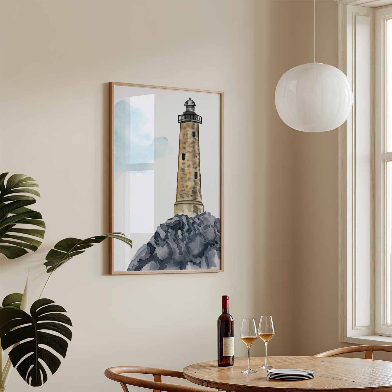 Vuurtoren Poster-WallArtistic