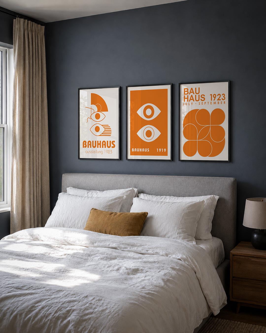 Oog en lijnenspel Posterset