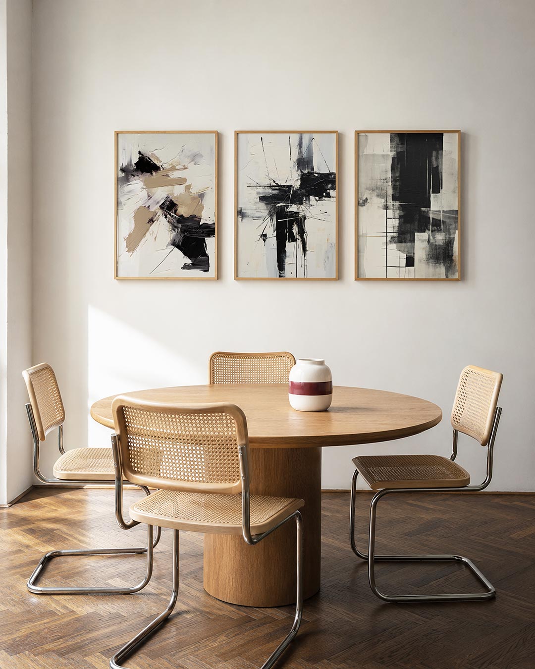 Dynamische kleurvlakken Posterset
