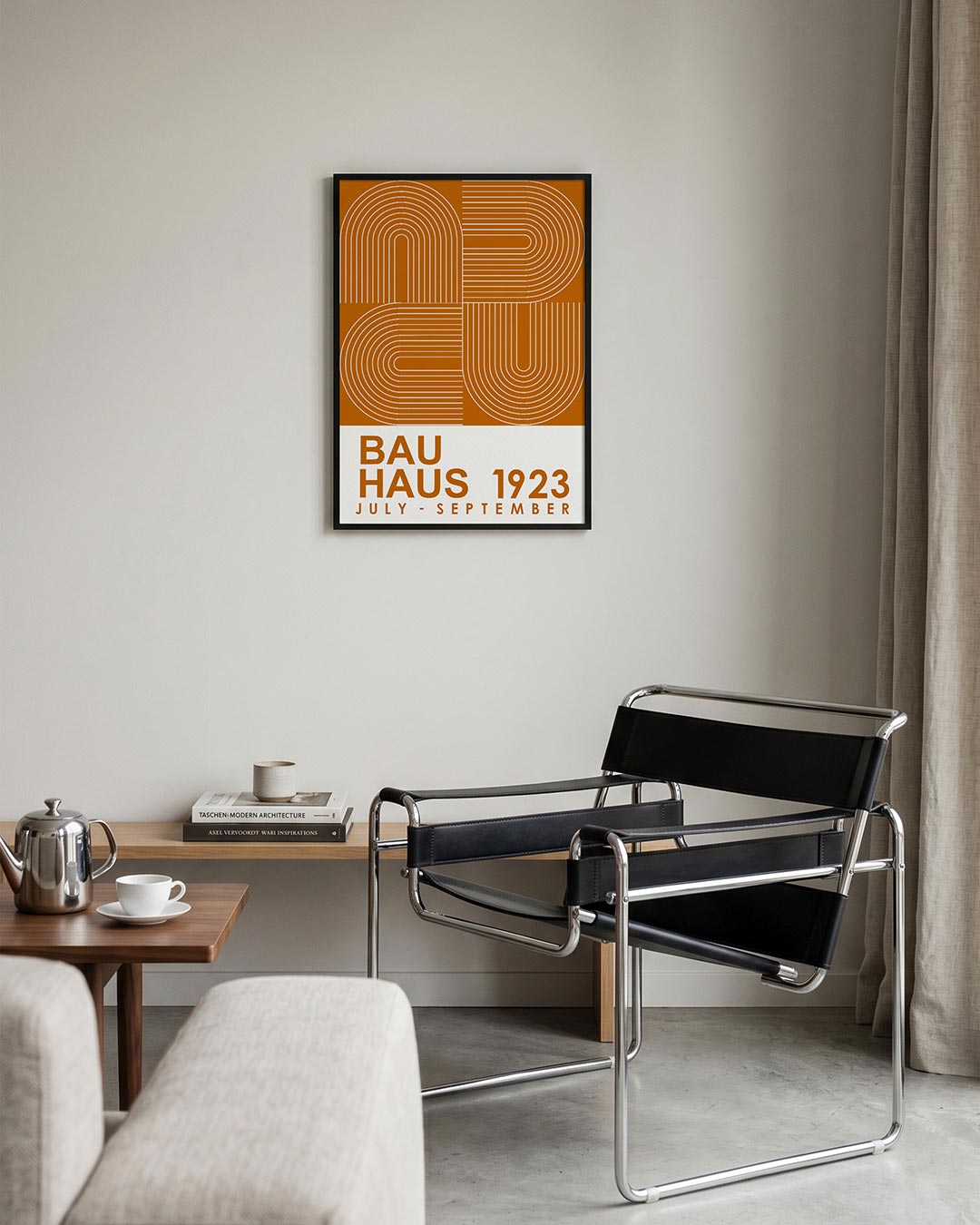 Lijnen en vlakkenspel Poster