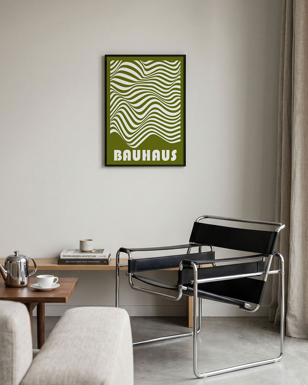 Golvend lijnenspel Poster
