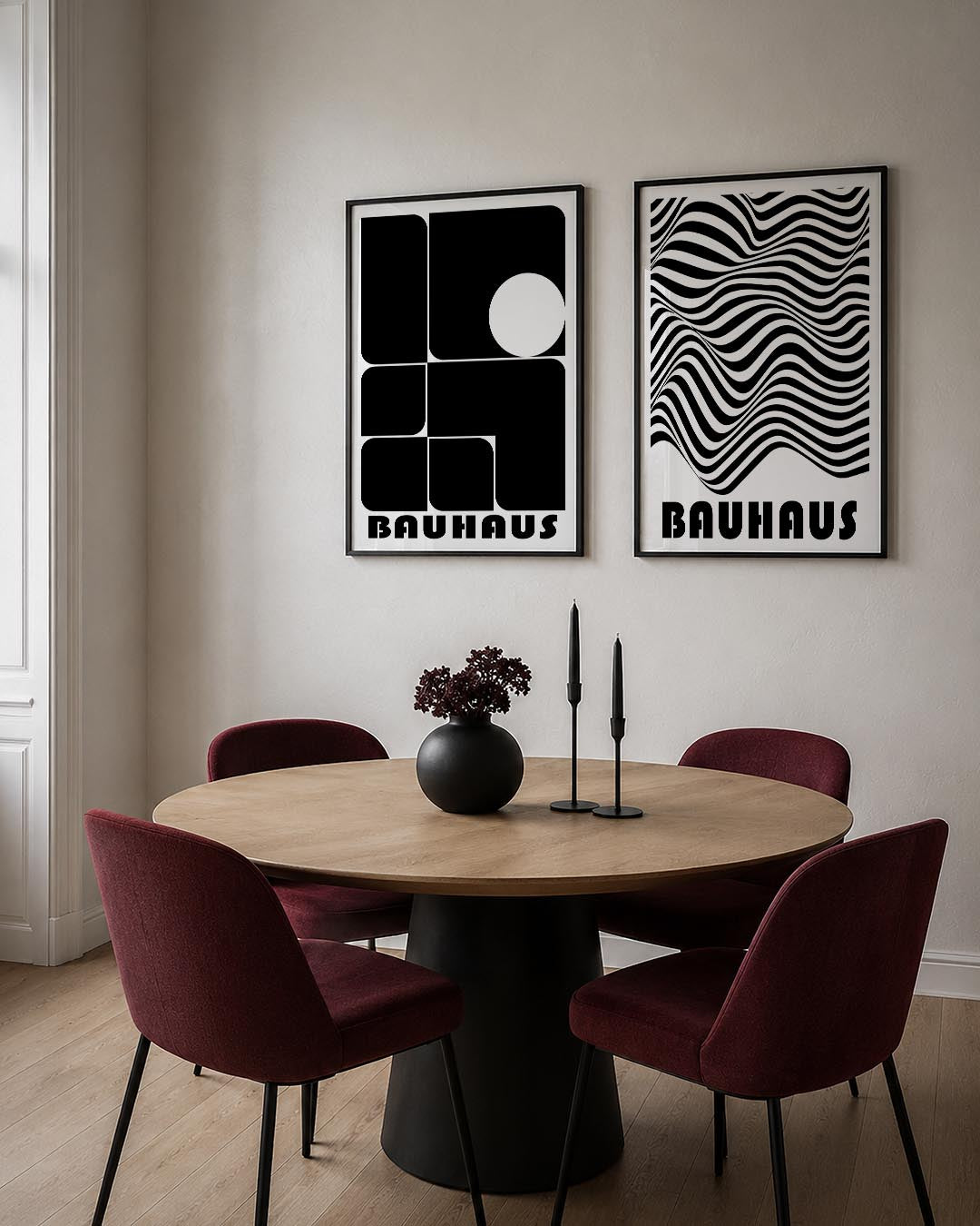 Vormen en vlakken Posterset