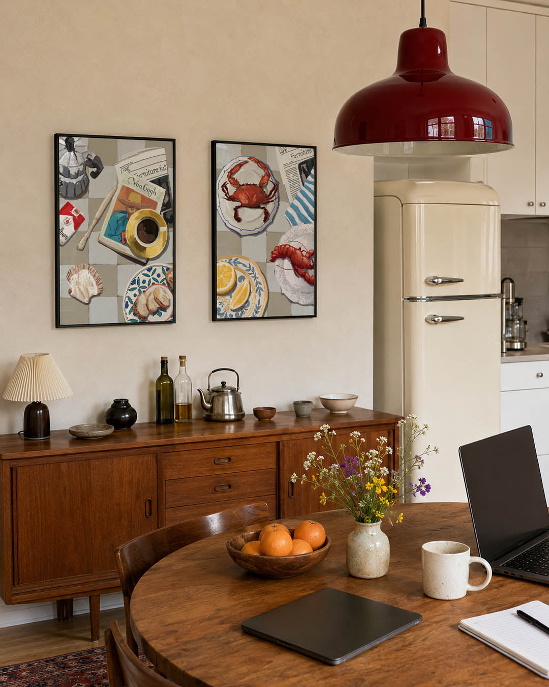 Koffie en kleuren Posterset