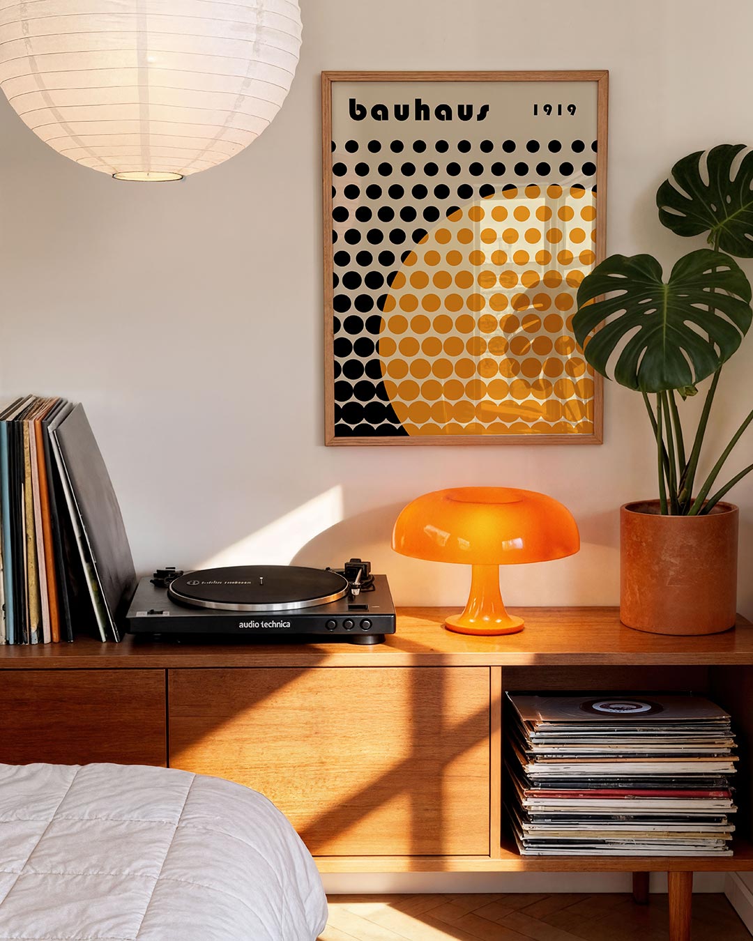 Cirkelpatroon en kleur Poster