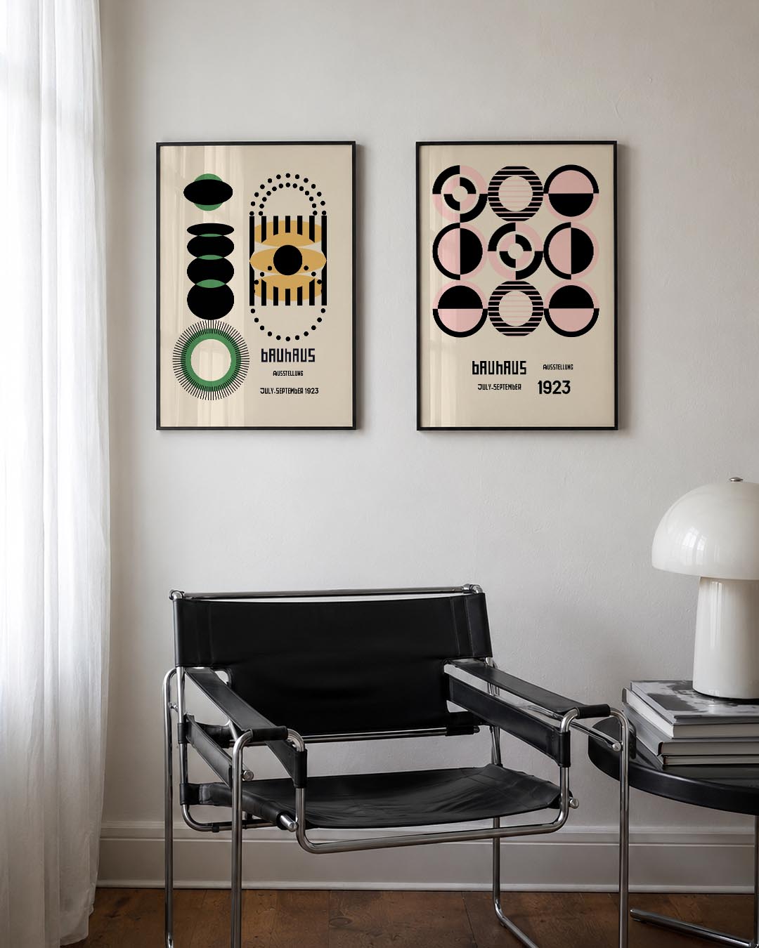 Vormenspel en kleur Posterset