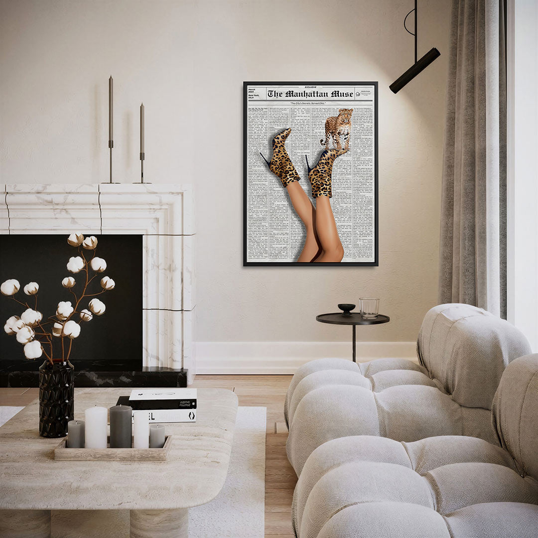 Dierlijke elegantie Kunstwerk