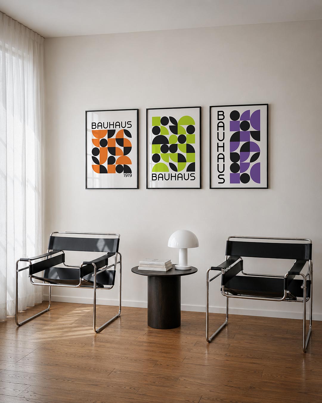 Vormen en vlakken Posterset