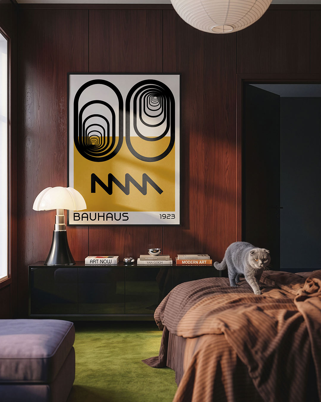 Lijnen en vlakken Poster