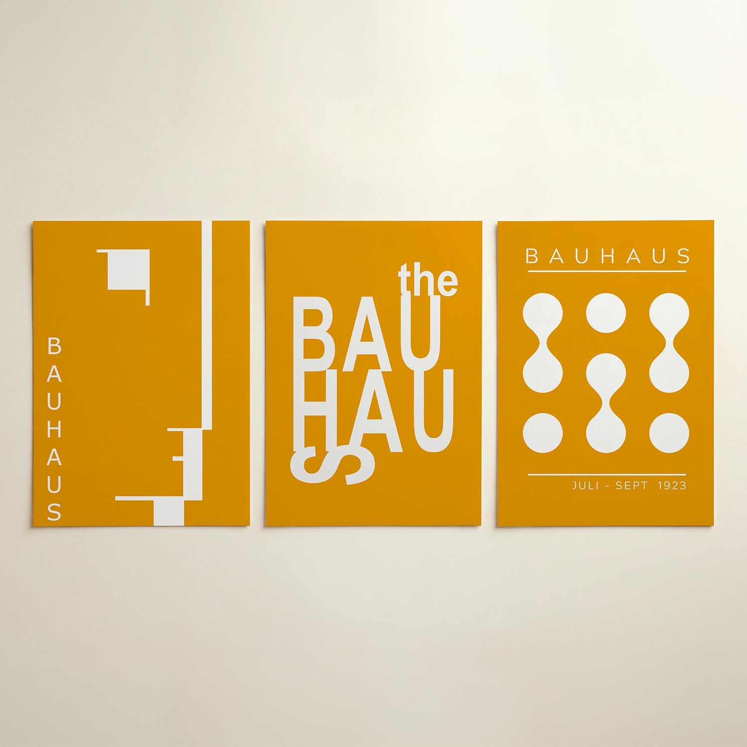 Kleur en lijnenspel Posterset