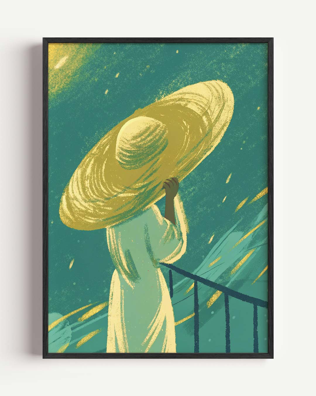 Dagdromen in de Zon Poster-WallArtistic