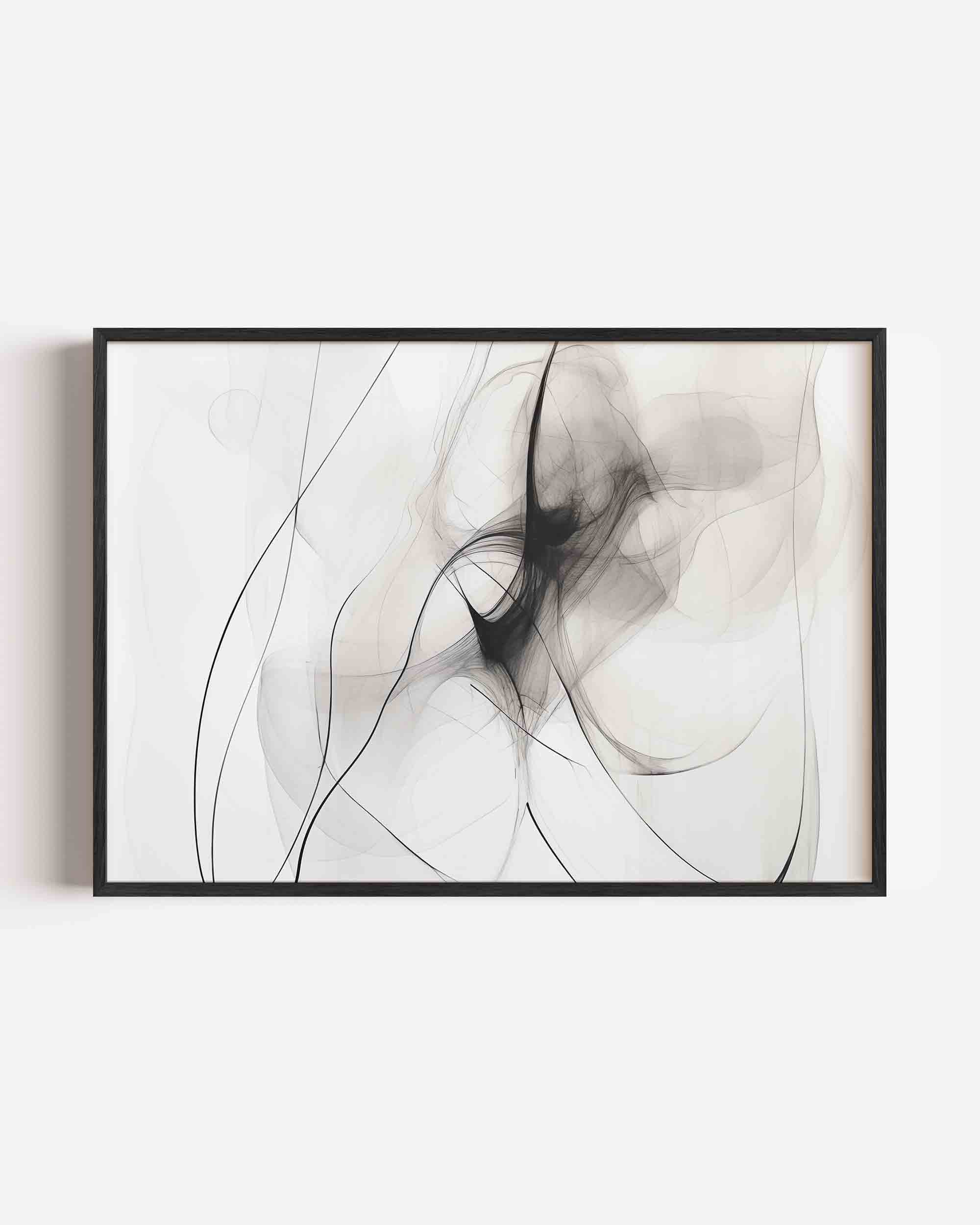 Abstracte lijnen Poster
