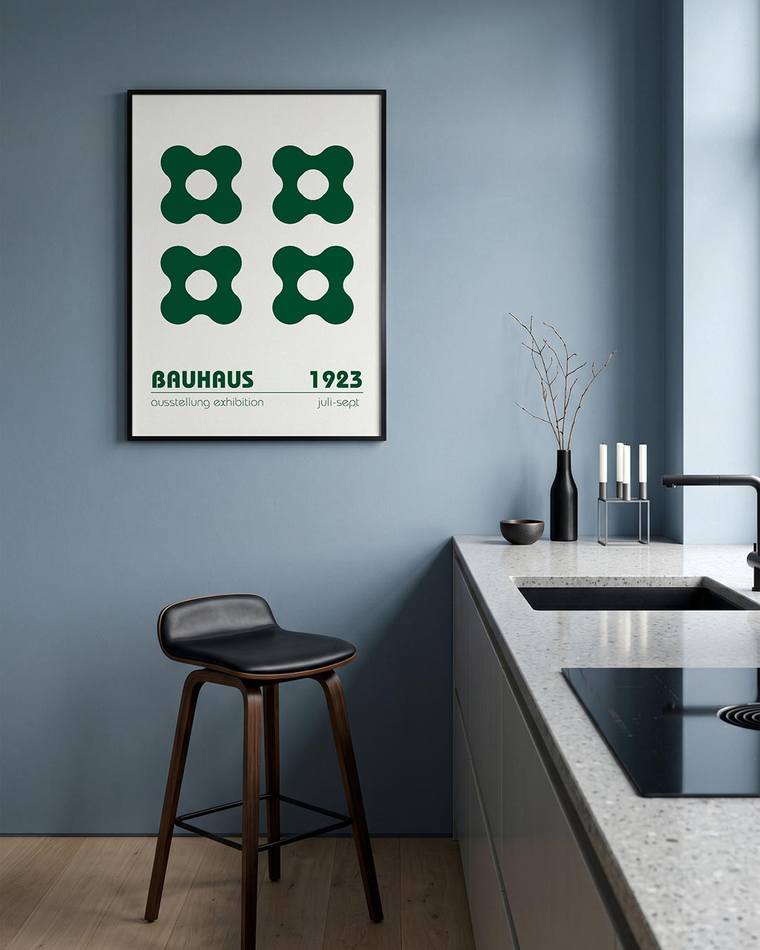 Vormritme en balans Poster