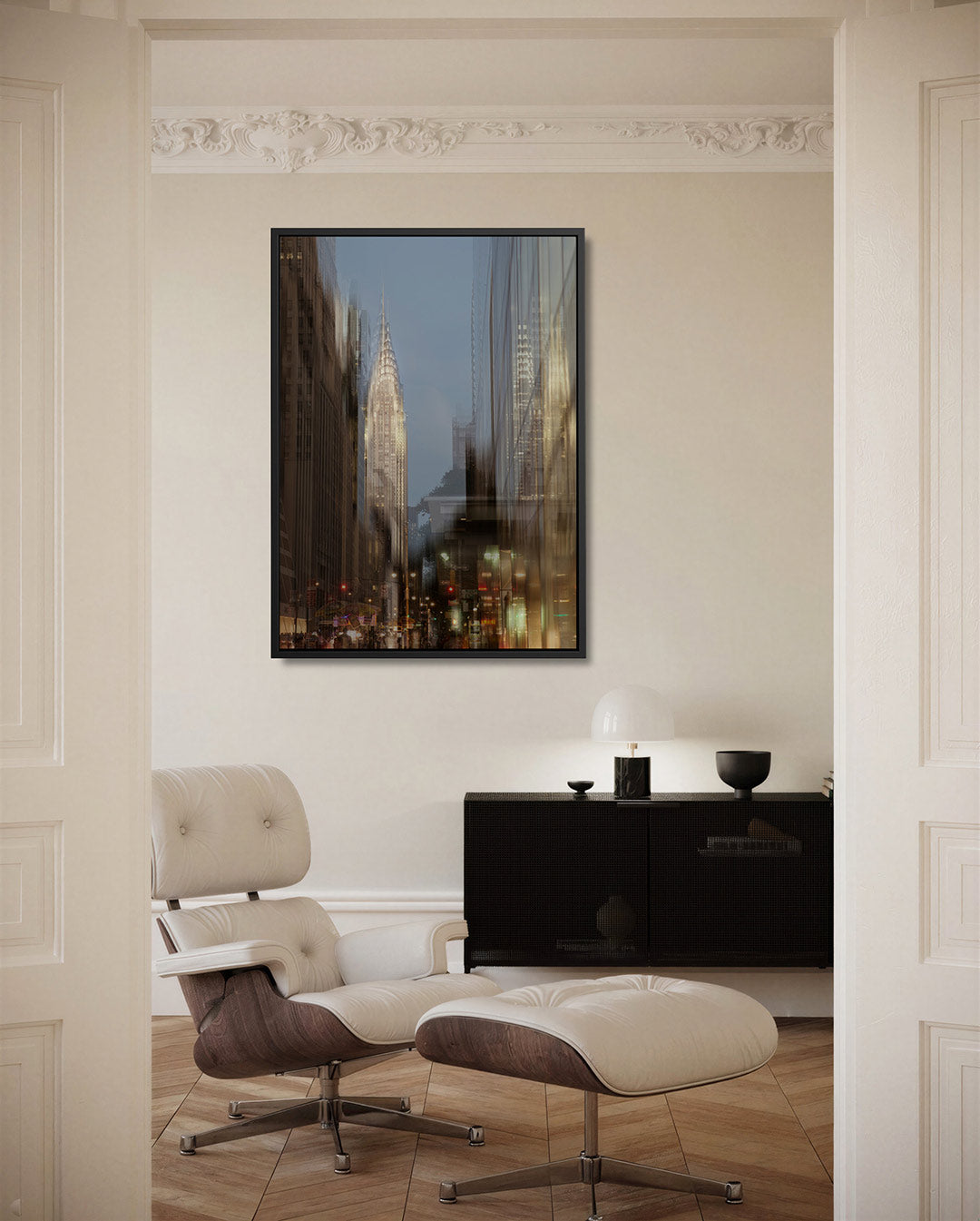 Stedelijke reflecties Kunstwerk