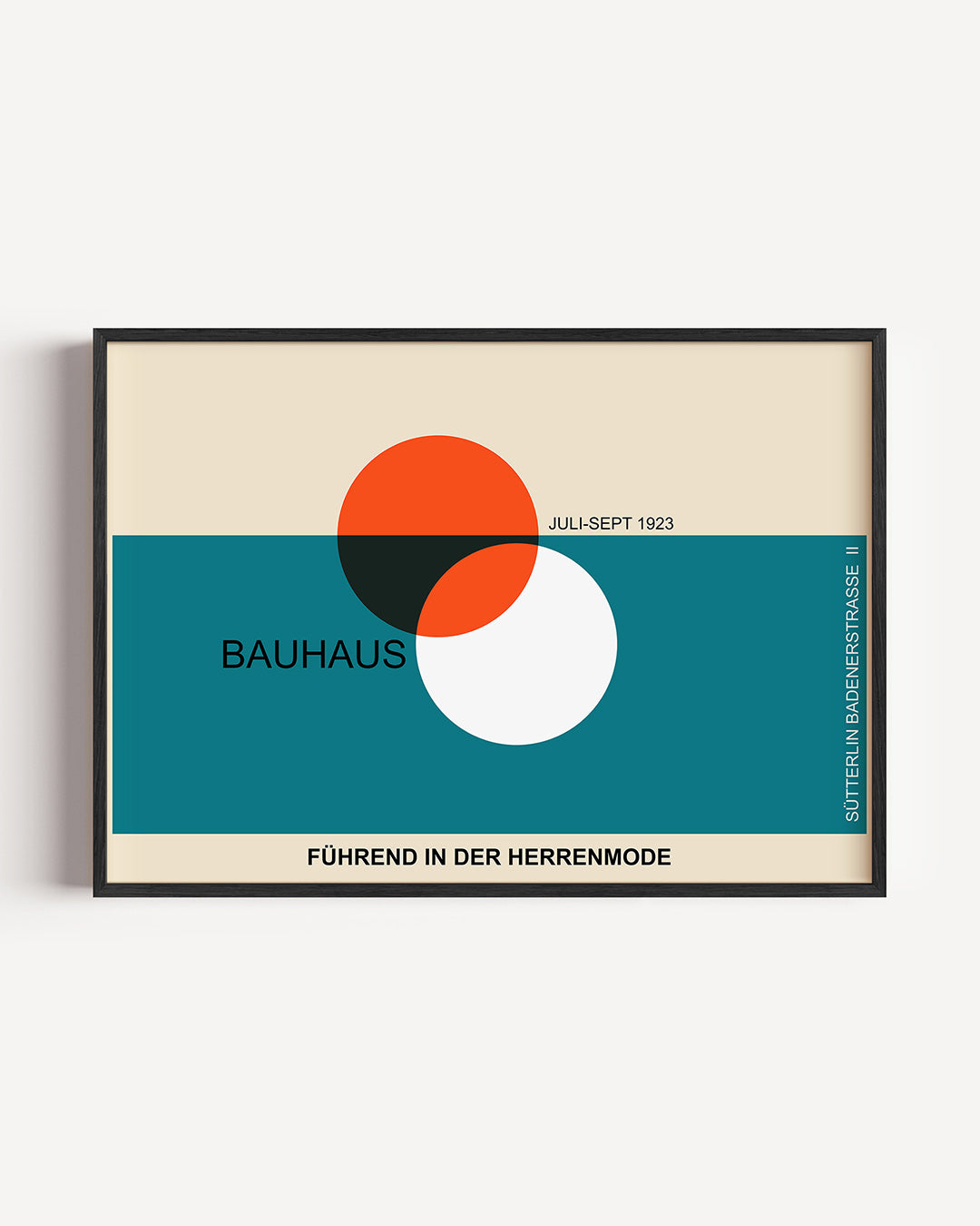 Vormen en kleurvlakken Poster