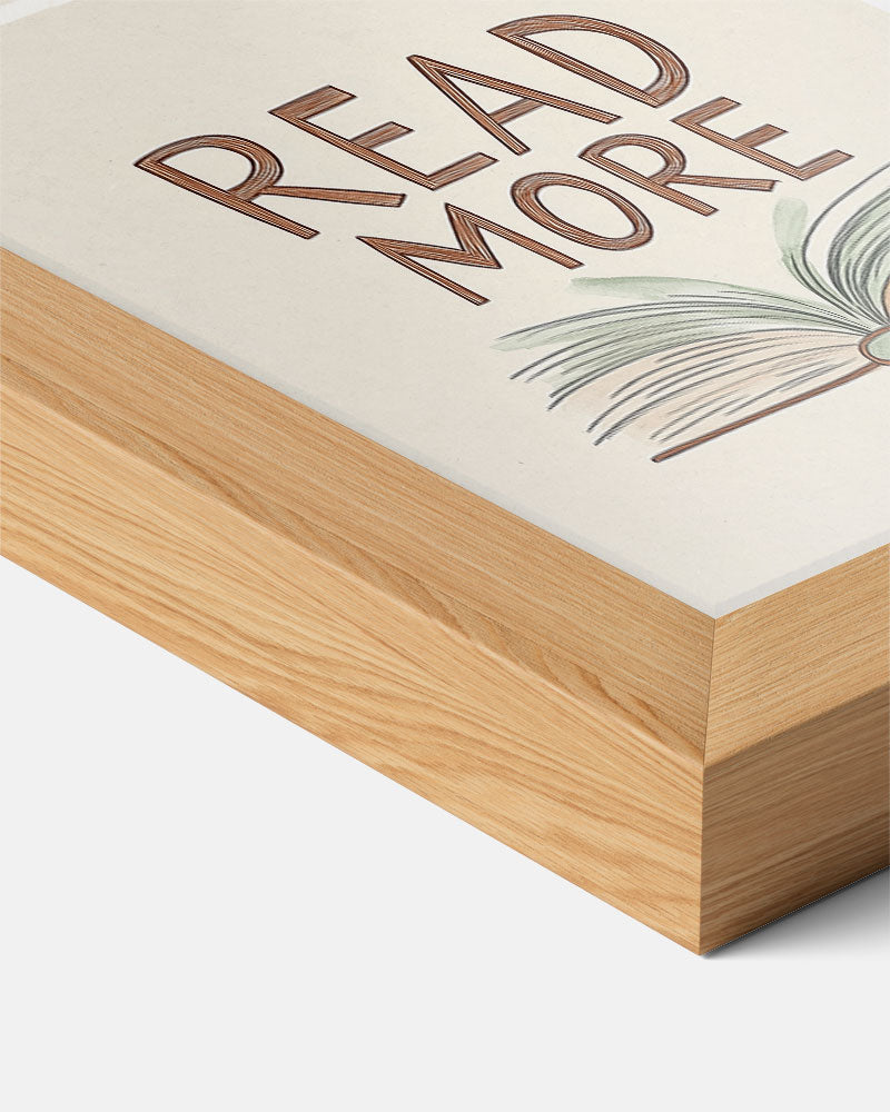 Lees Meer Inspiratieposter-WallArtistic