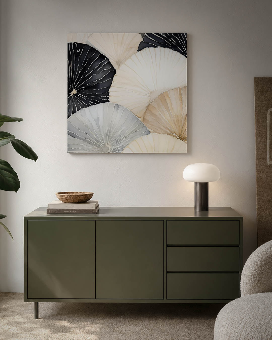 Organische vormen Kunstwerk