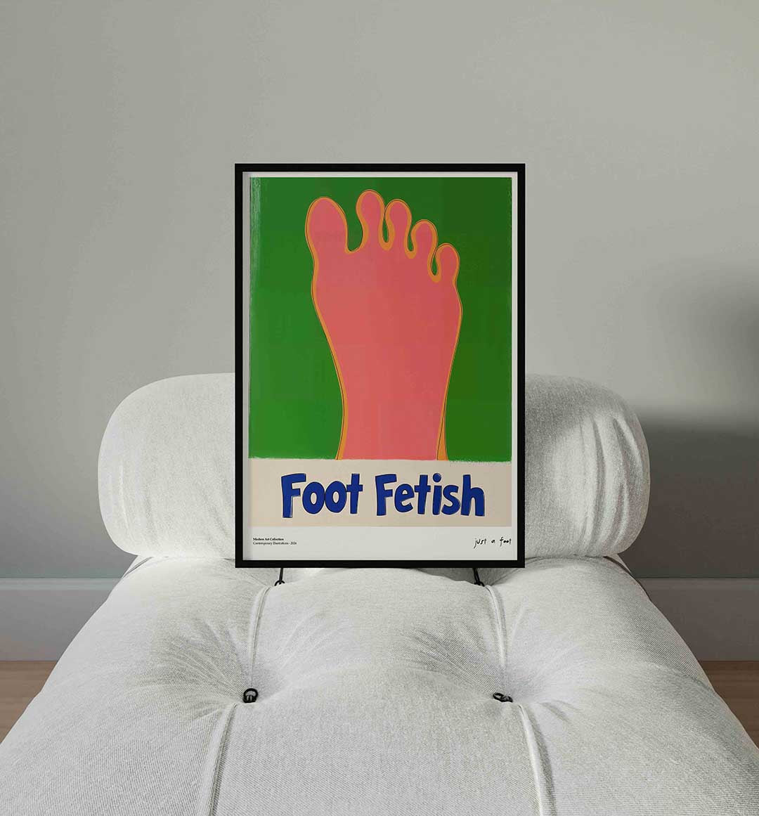 Voetafdruk Poster