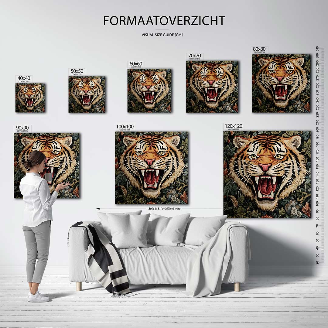 Dierlijke kracht Kunstwerk
