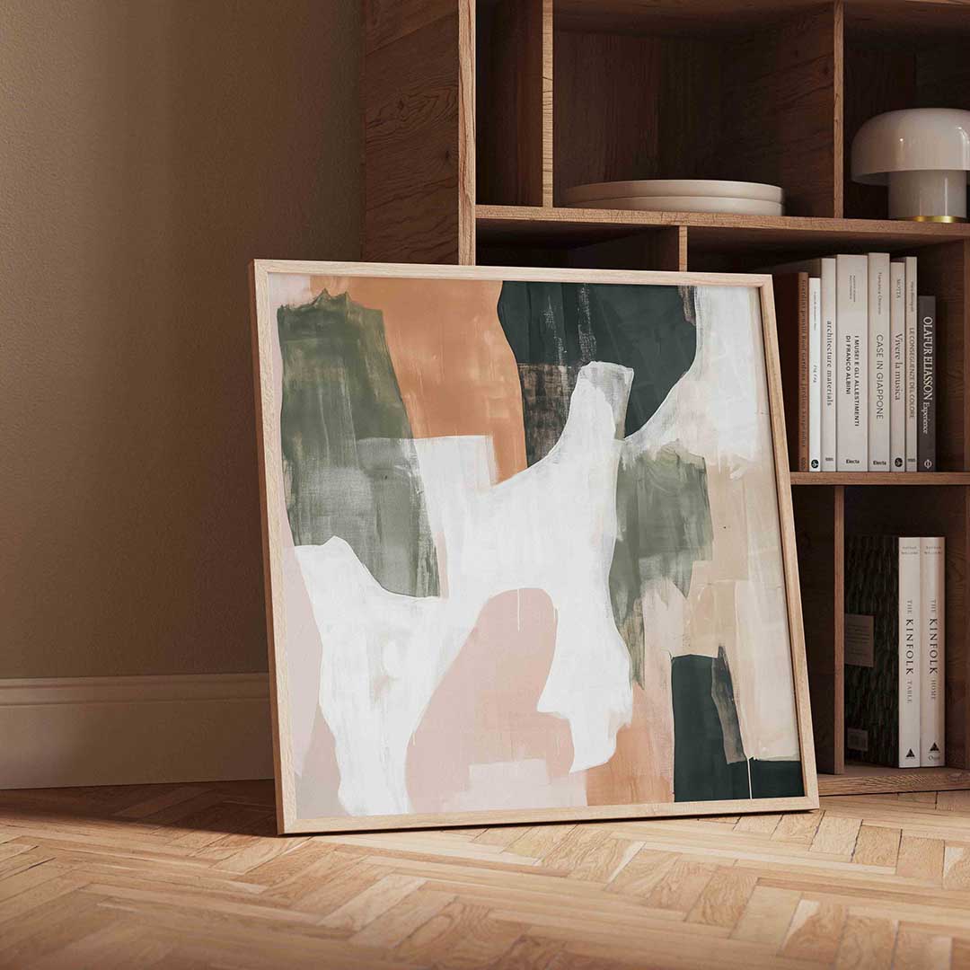Abstracte vormen Poster