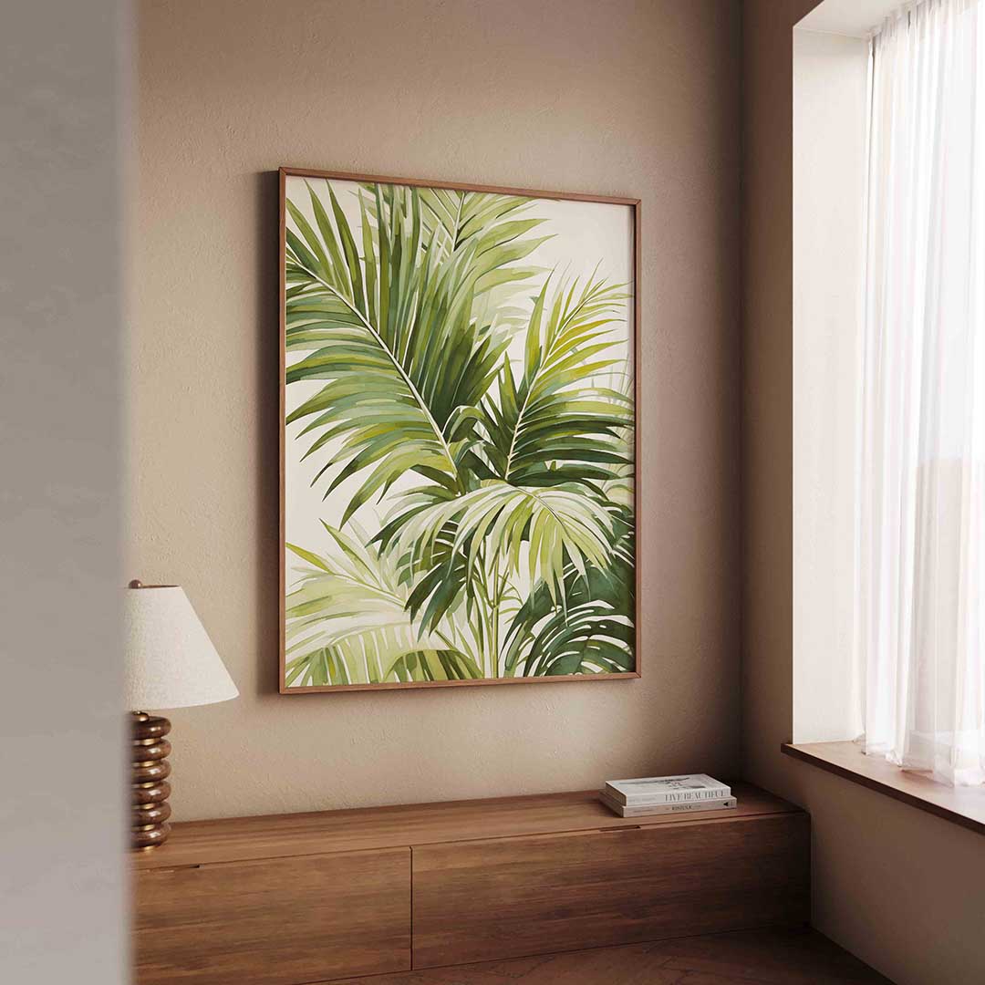 Groene bladeren Poster