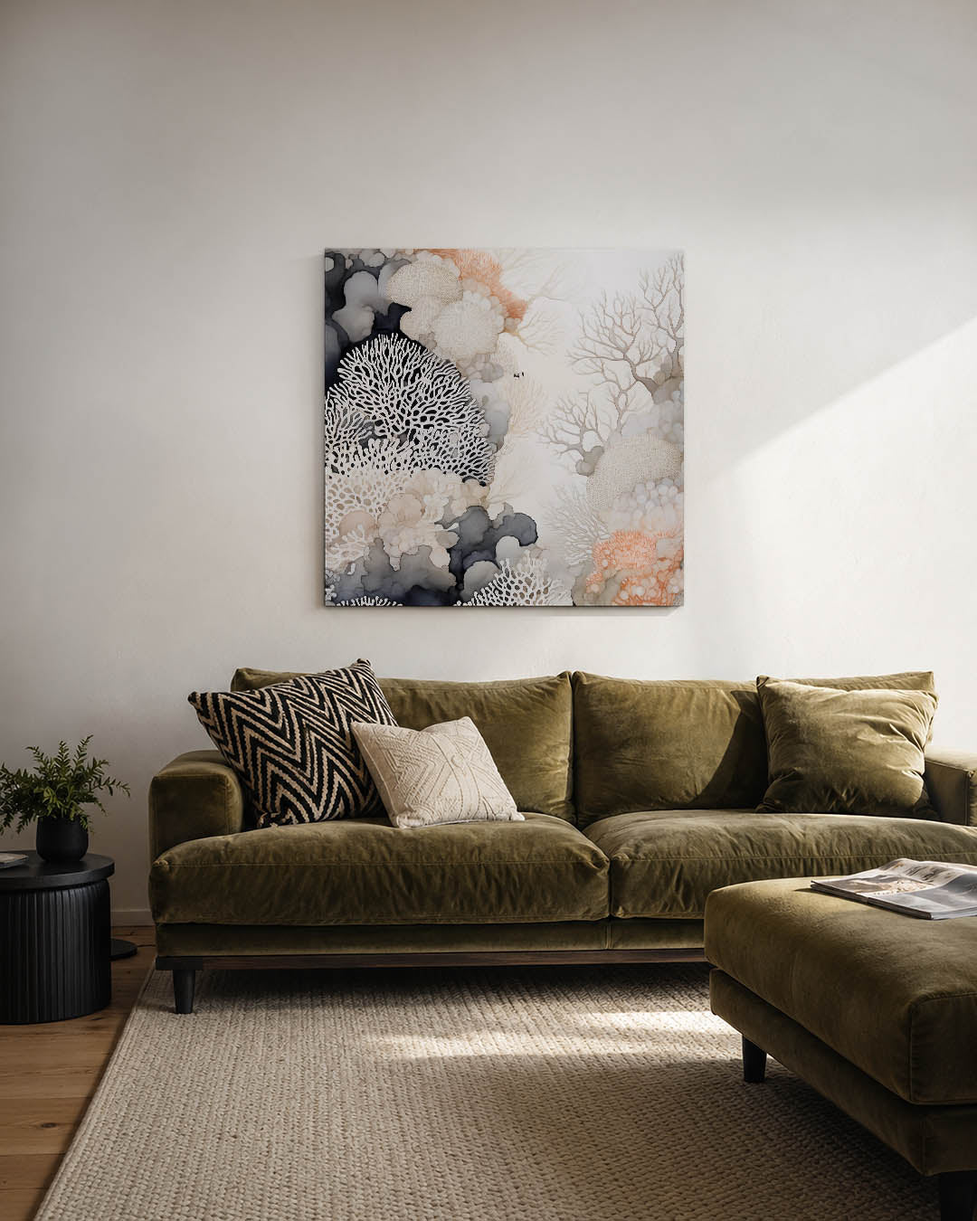 Organische vormen Kunstwerk
